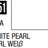 Mr Hobby Mr Colour 10ml 151 White Pearl Acrylic Paint