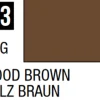 Mr Hobby Mr Colour 10ml 043 Wood Brown Semi Gloss Acrylic Paint