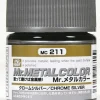 Mr Hobby Mr Metal Colour 10ml 212 Iron Metallic Acrylic Paint
