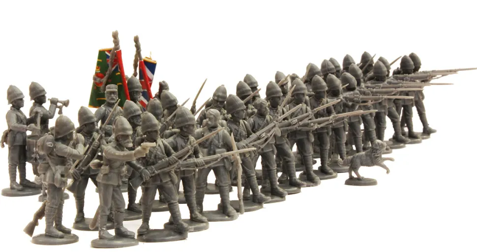 Perry Miniatures 28mm British Infantry 1877-1885 Afghanistan and Sudan
