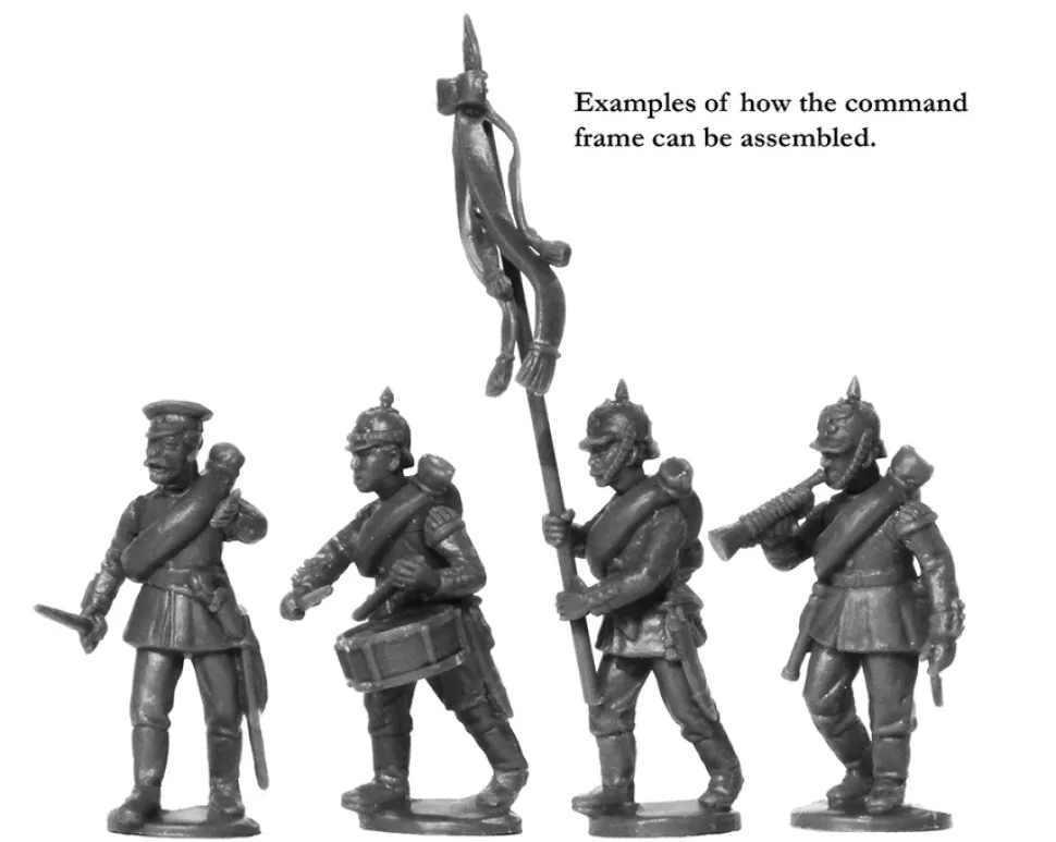 Perry Miniatures 28mm Franco-Prussian War Prussian Infantry Skirmishing 1870-1871