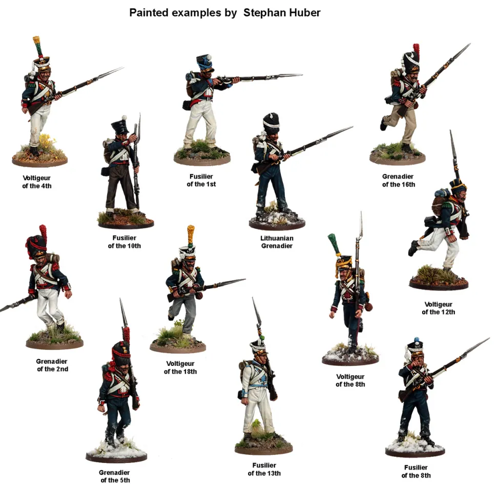 Perry Miniatures 28mm Napoleonic Duchy of Warsaw Infantry Battalion 1807-1814