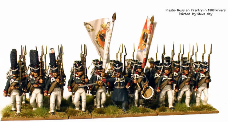 Perry Miniatures 28mm Napoleonic Russian Infantry 1809-1814