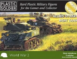 Plastic Soldier Company 1/100 M5A1 Stuart Tank