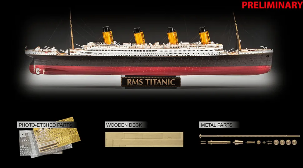 Revell 1/400 RMS Titanic (Platinum Edition)