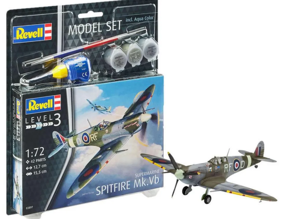 Revell 1/72 Supermarine Spitfire Mk.Vb Starter Set