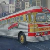 Roden 1/35 PD-3751 'Silverside Trailwagon' Trailways Company