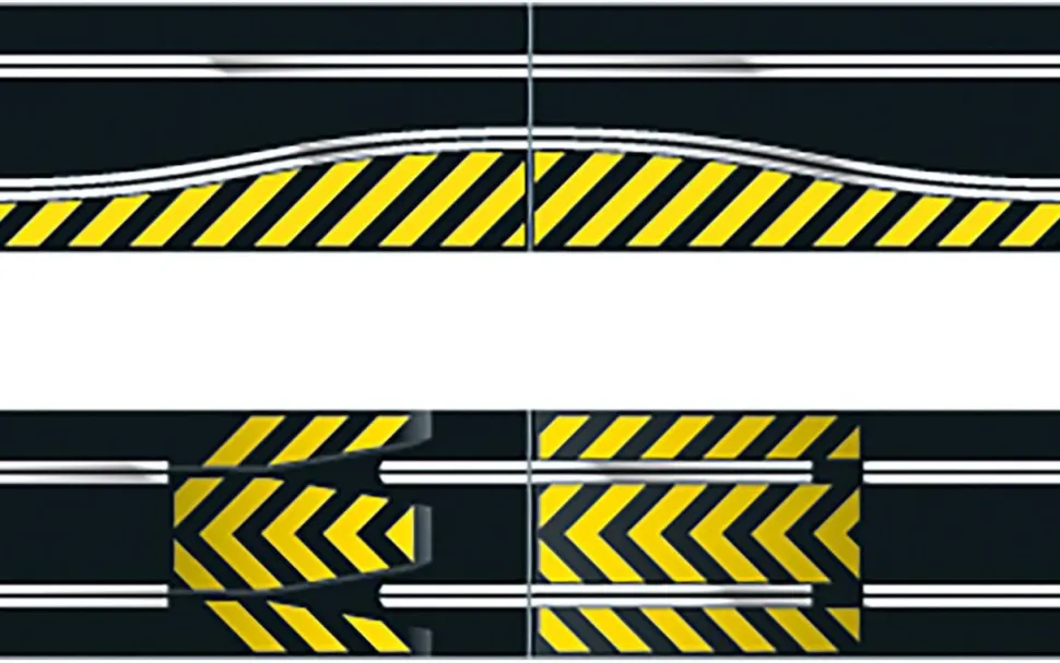 Scalextric Jump and Side Swipe Accessory Pack