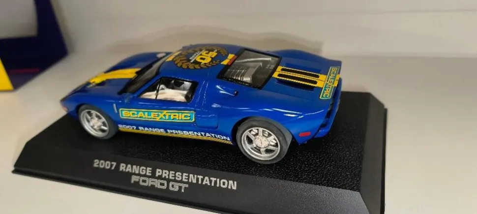 Scalextric Limited Edition Ford GT 2007 Range Presentation Slot Car