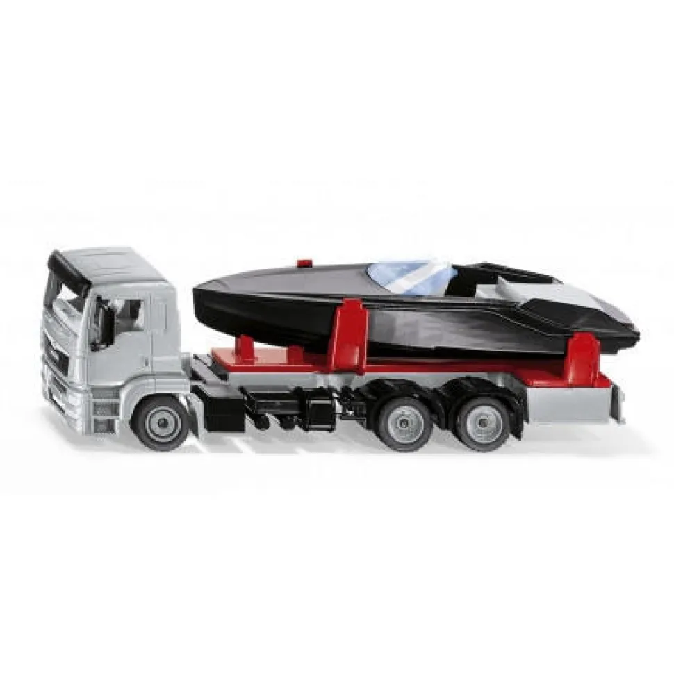 Siku 1/50 MAN LKW With Motor Boat