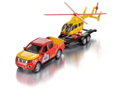 Siku 1/50 Nissan Navara with Helicopter (Mountain Rescue)