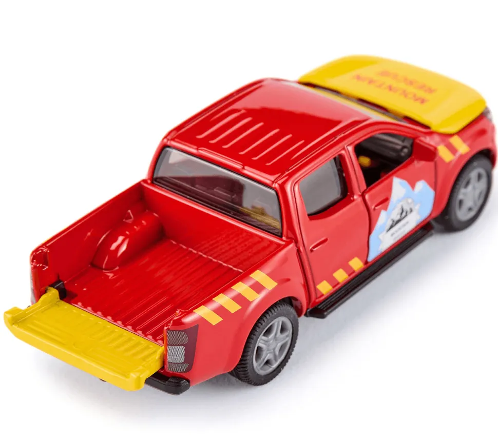 Siku 1/50 Nissan Navara with Helicopter (Mountain Rescue)