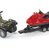 Siku 1/50 Quad with Jet Ski Diecast Model