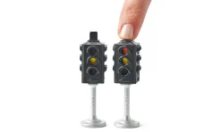 Siku Traffic Lights and Road Signs