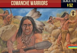 Strelets 1/72 Colonial Wars Comanche Warriors