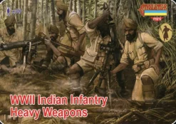 Strelets 1/72 WWII Indian Infantry Heavy Weapons