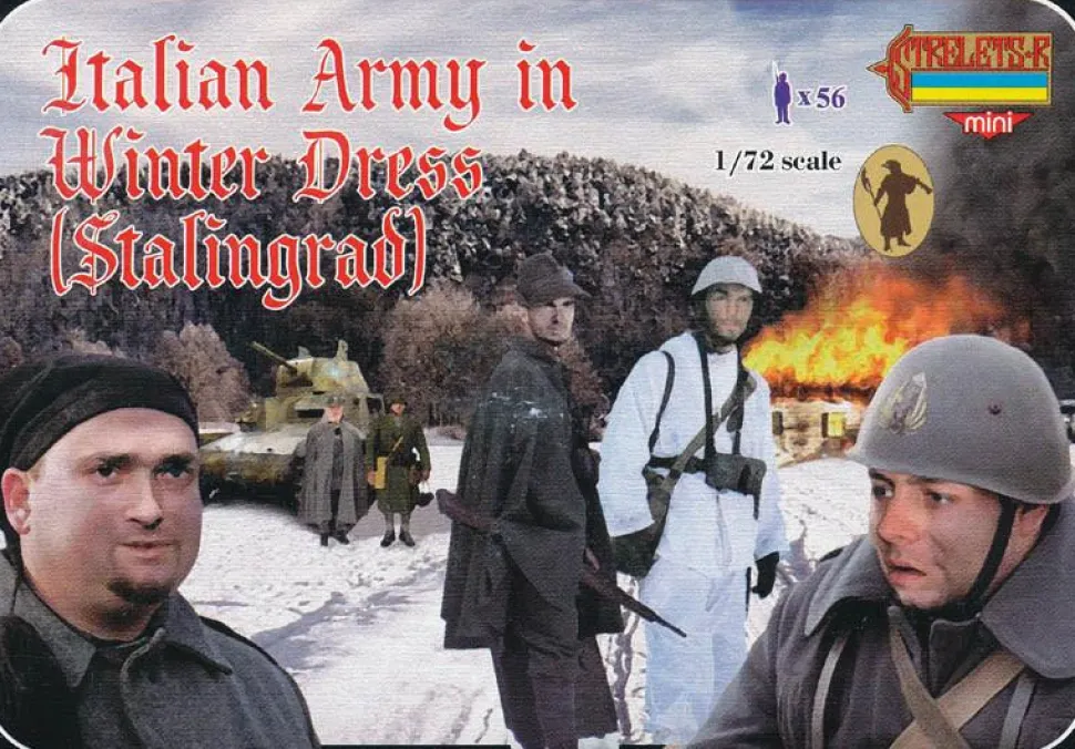 Strelets 1/72 WWII Italian Army in Winter Dress (Stalingrad)