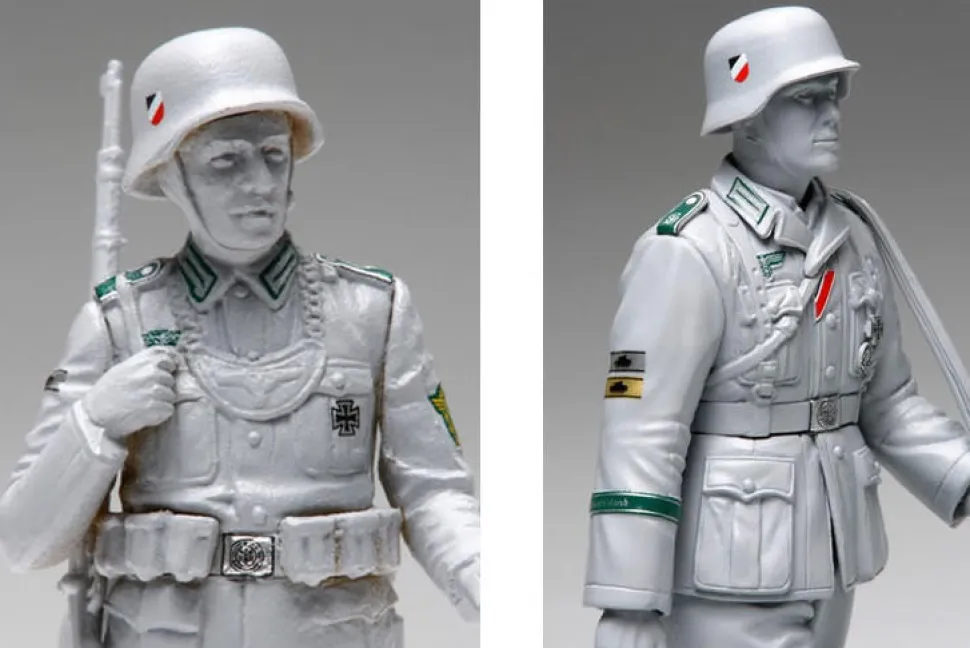 Tamiya 1/16 and 1/35 German Military Insignia Decal Set WWII