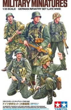 Tamiya 1/35 German Infantry Late WWII Model Figures