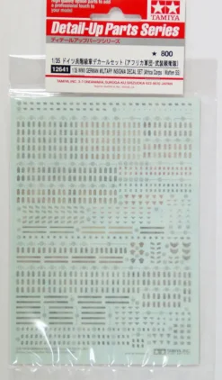 Tamiya 1/35 German Military Insignia Decal Set II