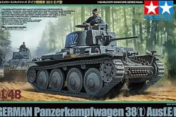 Tamiya 1/48 German Panzer 38(T) Ausf E/F