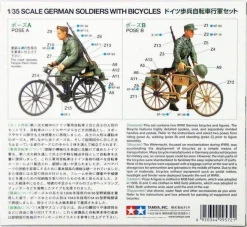 Tamiya 1/35 German Personnel with Bicycles