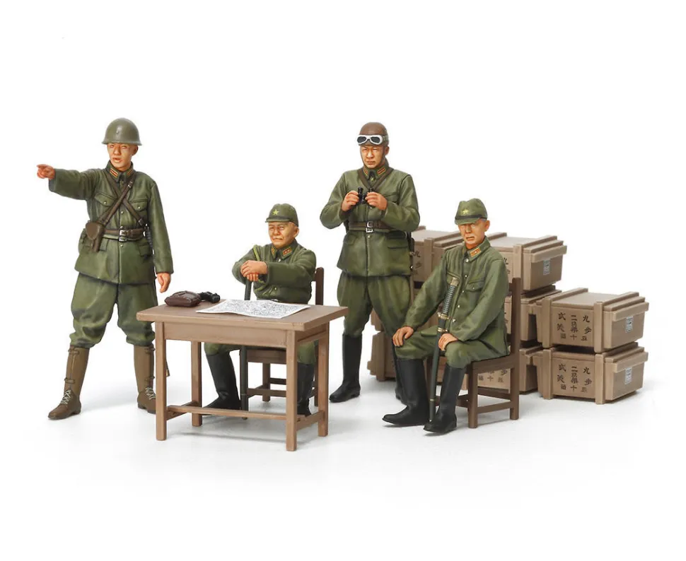 Tamiya 1/35 Japanese Army Officers Model Figures Set