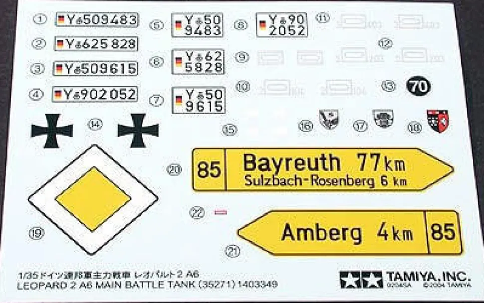 Tamiya 1/35 Leopard 2A6 MBT