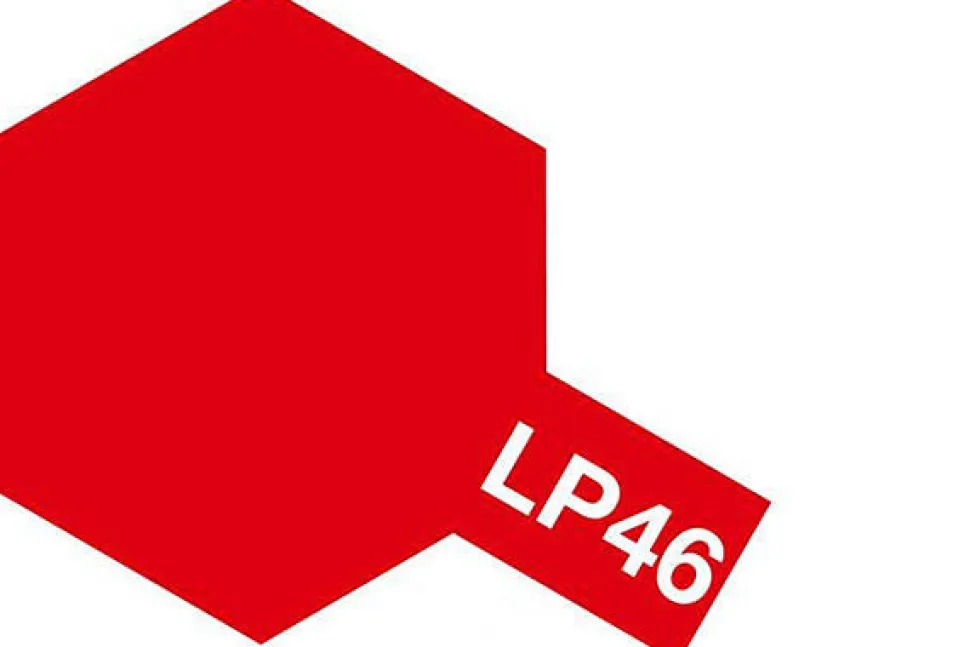 Tamiya LP-46 Gloss Pure Metallic Red 10ml Lacquer Paint
