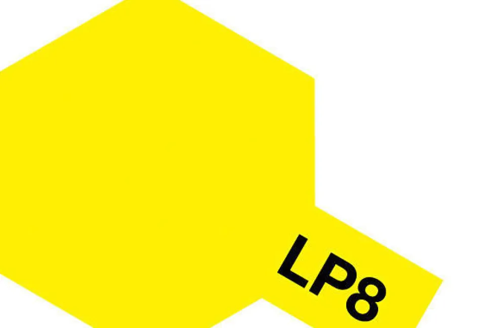 Tamiya LP-8 Gloss Pure Yellow 10ml Lacquer Paint