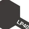 Tamiya LP-40 Metallic Black 10ml Lacquer Paint