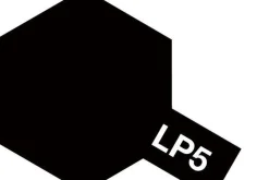 Tamiya LP-5 Semi Gloss Black 10ml Lacquer Paint