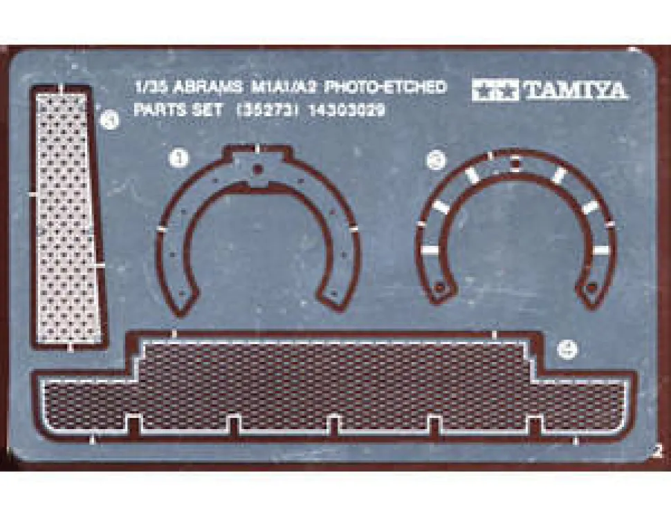 Tamiya 1/35 M1A1/A2 Photo Etched Parts