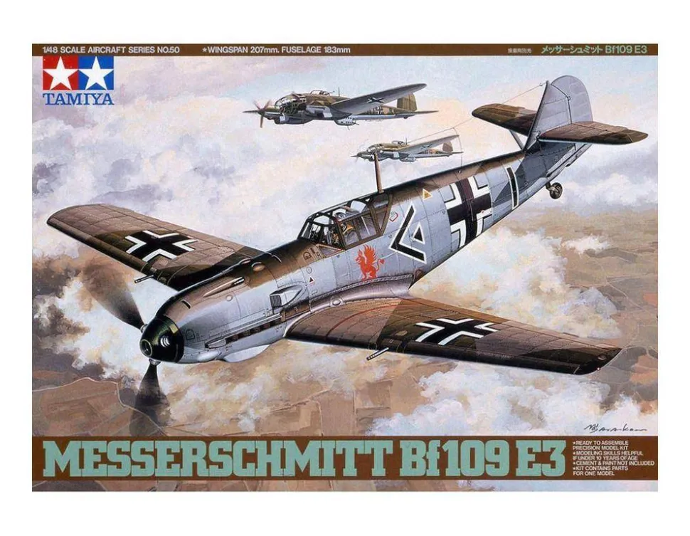 Tamiya 1/48 Messerschmitt Bf 109E-3