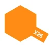 Tamiya Mini X-26 Clear Orange 10ml Acrylic Paint