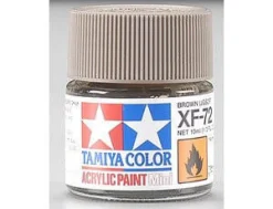 Tamiya Mini XF-72 Flat Brown 10ml Acrylic Paint