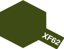 Tamiya Mini XF-62 Flat Olive Drab 10ml Acrylic Paint