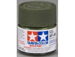 Tamiya Mini XF-58 Flat Olive Green 10ml Acrylic Paint