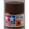 Tamiya Mini XF-64 Flat Red Brown 10ml Acrylic Paint