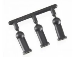 Tamiya 4mm Adjuster Black (3pcs) Buggy Champ/Sand Scorcher