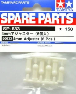 Tamiya 4mm Adjuster x6