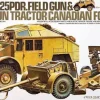 Tamiya 1/35 Ordnance QF 25-Pounder Howitzer & Morris C8 Quad Tractor
