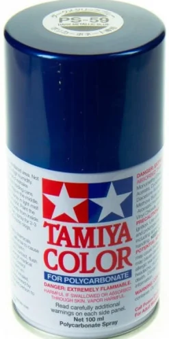 Tamiya PS-59 Dark Metallic Blue Poly Carbonate Spray paint