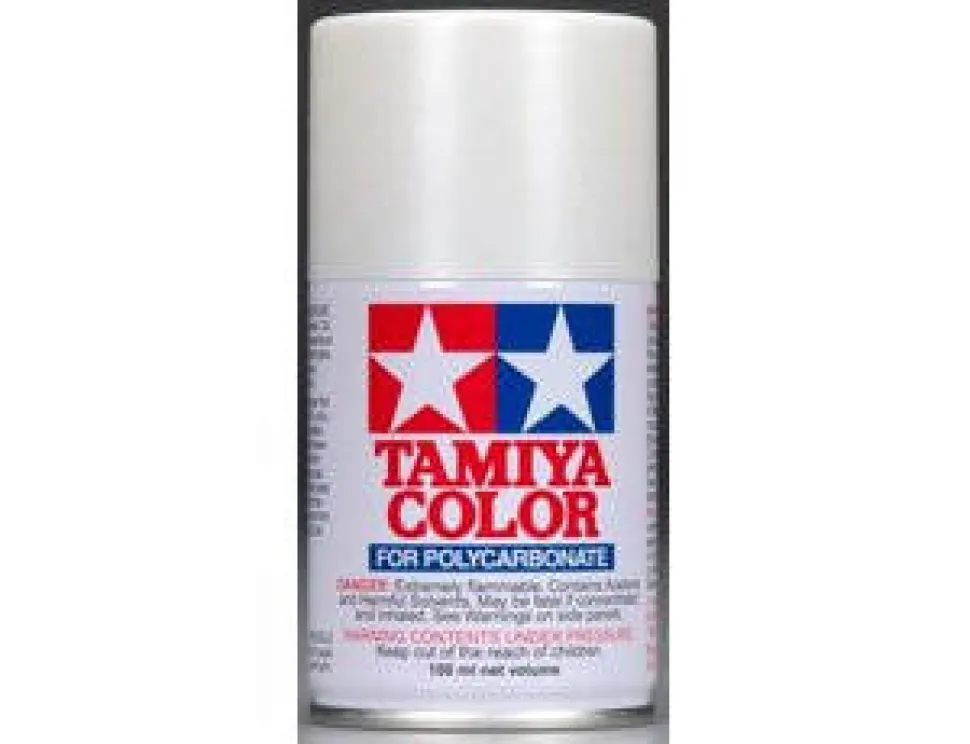 Tamiya PS-57 Pearl White Polycarbonate Spray Paint
