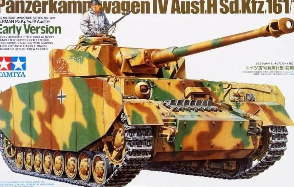 Tamiya 1/35 Pz.Kpfw.IV Ausf.H Panzer IV Early Production