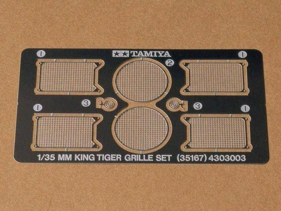 Tamiya 1/35 Pz.Kpfw. Tiger Ausf.B King Tiger Photo Etched Grilles Set