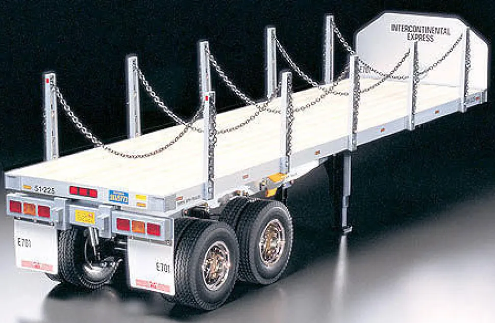 Tamiya RC 1/14 Flatbed Trailer Model Kit