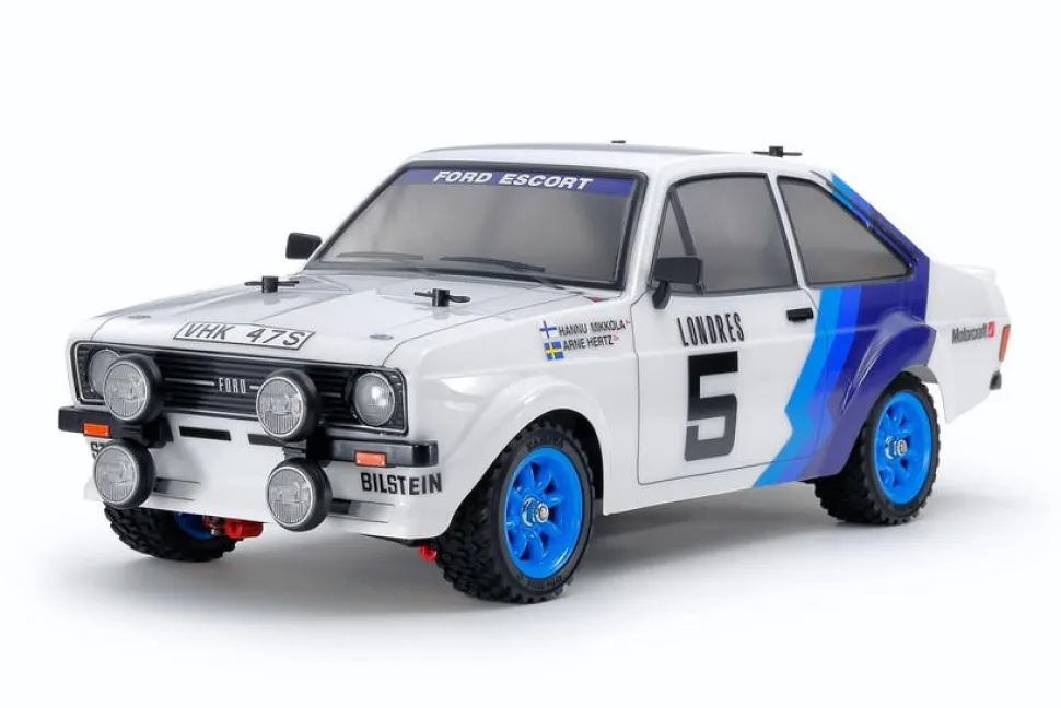 Tamiya RC Ford Escort MkII Rally PB MF-01X Super Package Deal