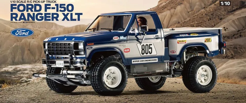 Tamiya 1/10 RC Ford F-150 Ranger XLT Model Kit