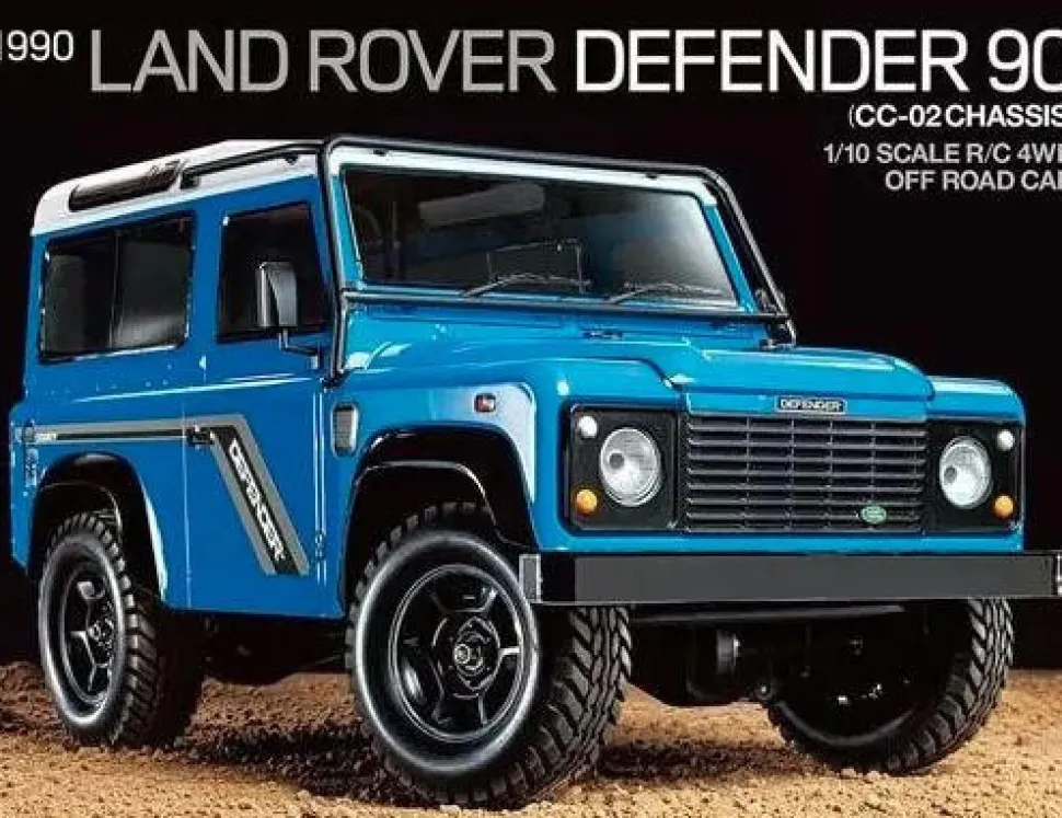 Tamiya RC Land Rover Defender 90 CC-02 Model Kit